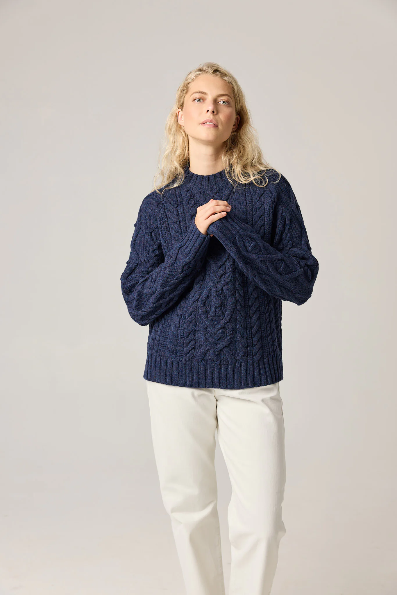 PULLOVER BALTIJA AUS KASCHMIR UND MERINOWOLLE