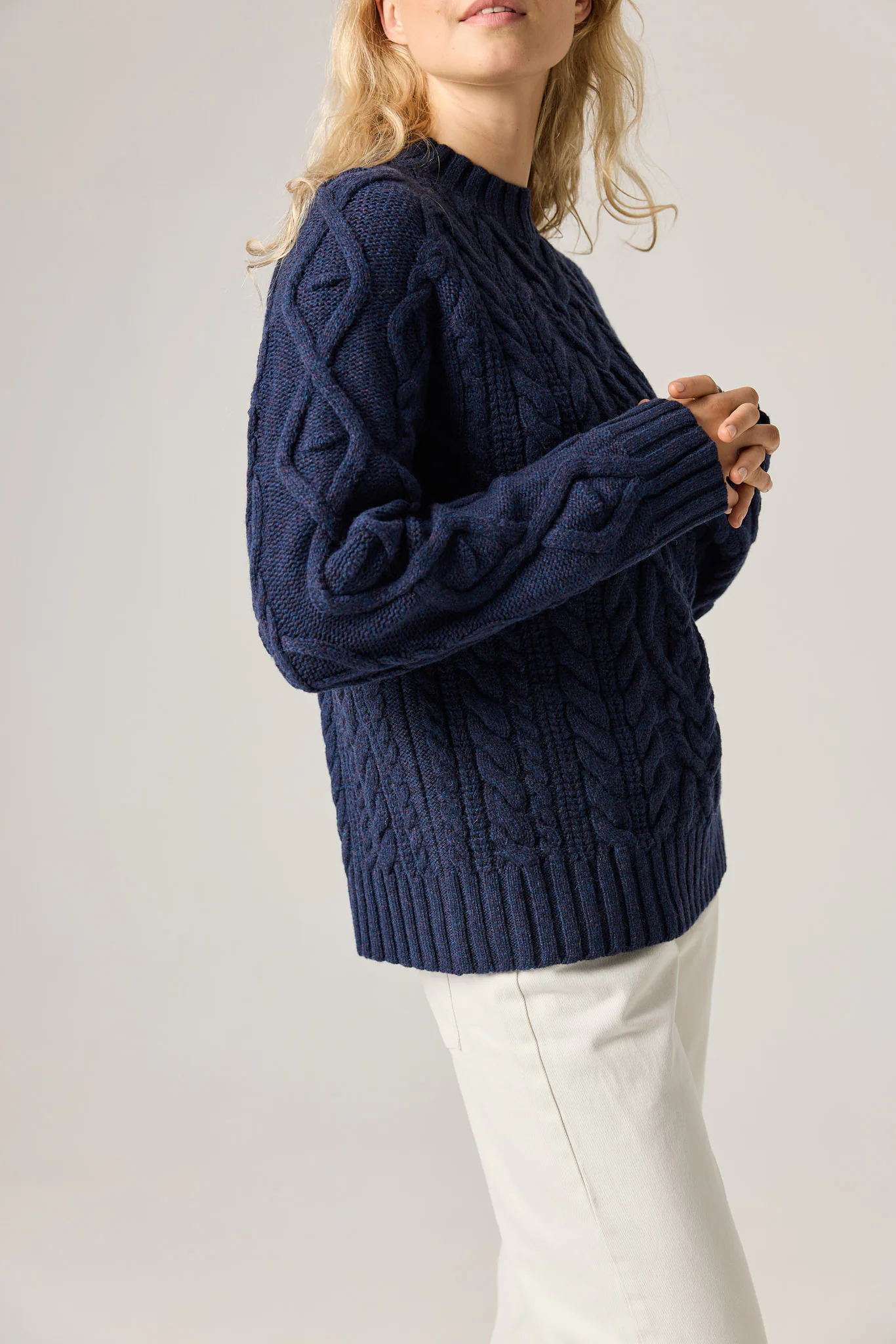 PULLOVER BALTIJA AUS KASCHMIR UND MERINOWOLLE