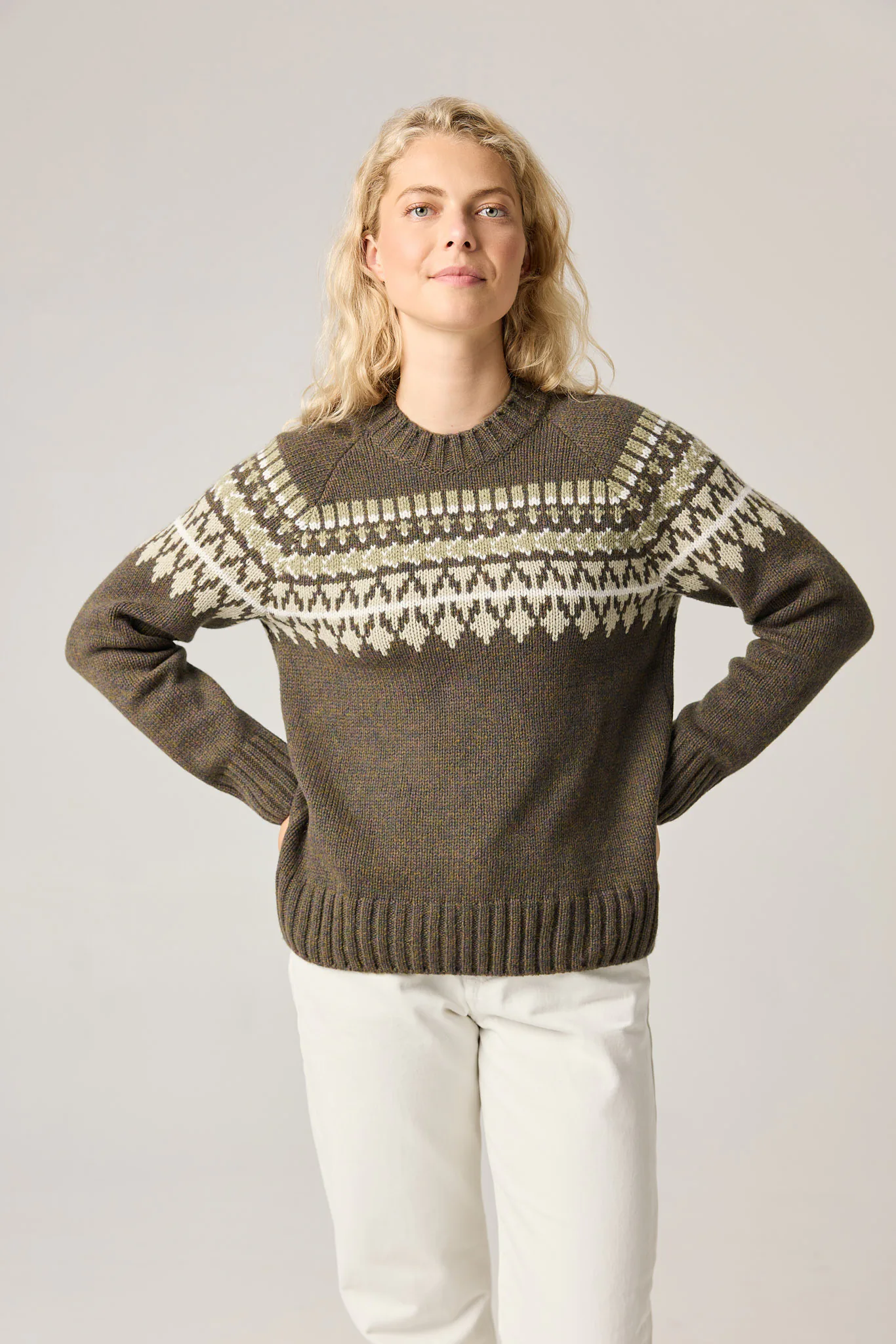 PULLOVER MOSSA AUS KASCHMIR UND MERINOWOLLE
