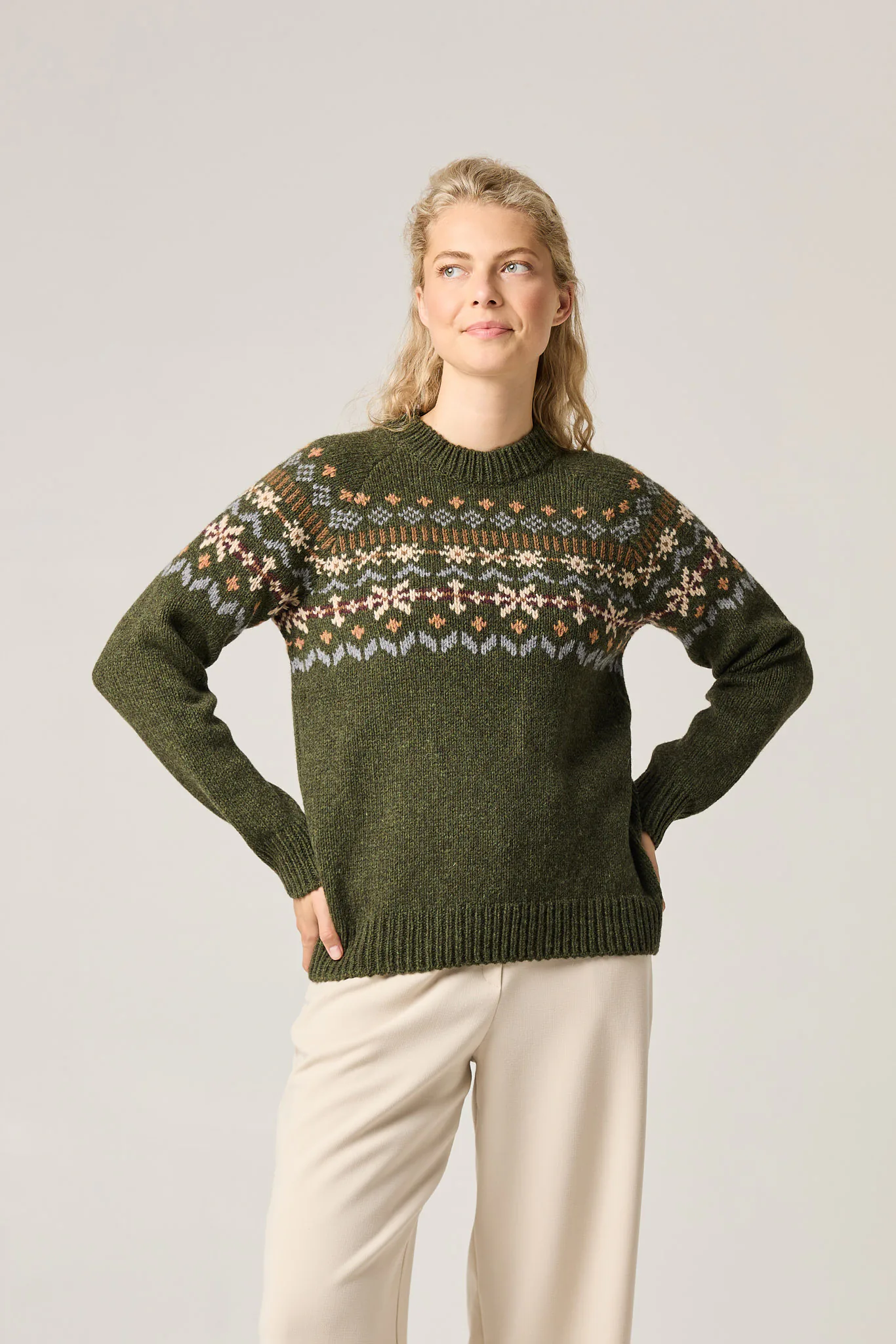PULLOVER PIEVOS AUS MERINOWOLLE