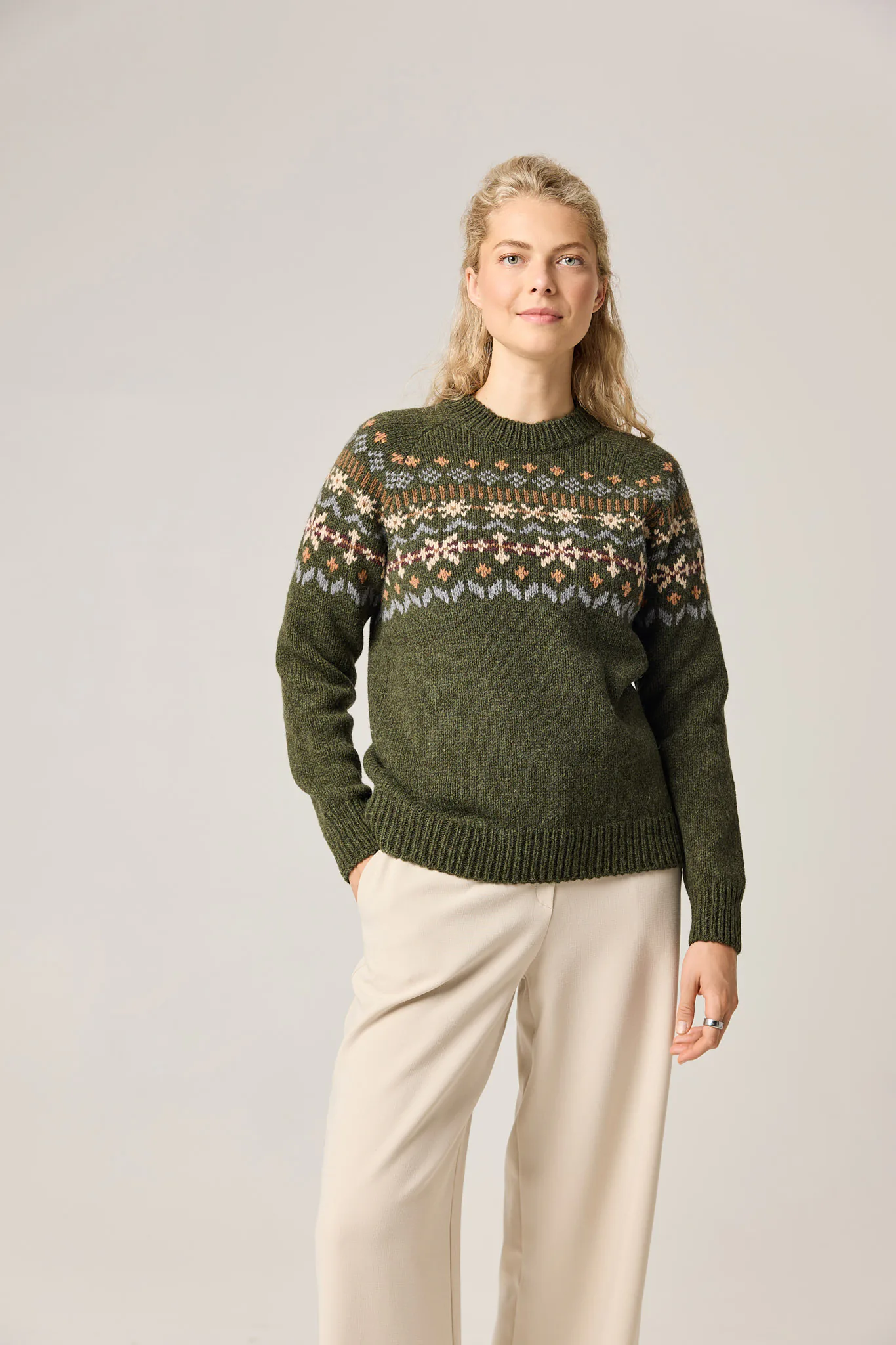 PULLOVER PIEVOS AUS MERINOWOLLE