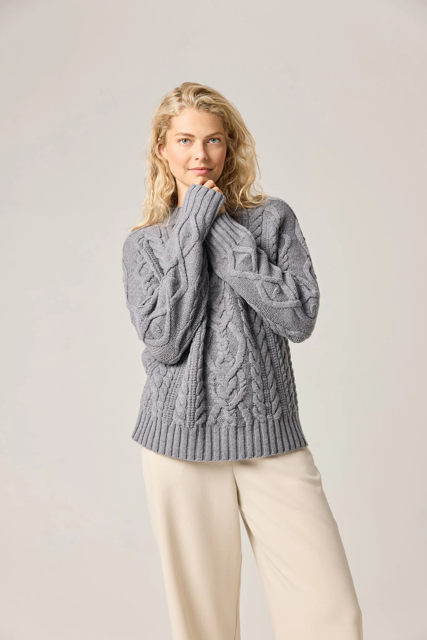 PULLOVER BALTIJA AUS KASCHMIR UND MERINOWOLLE
