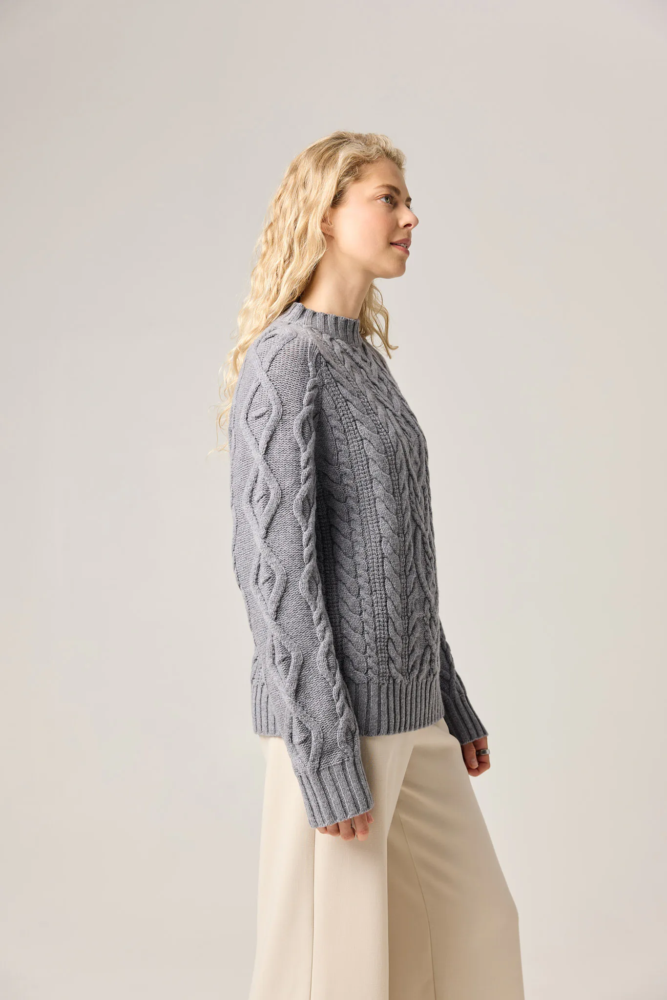 PULLOVER BALTIJA AUS KASCHMIR UND MERINOWOLLE