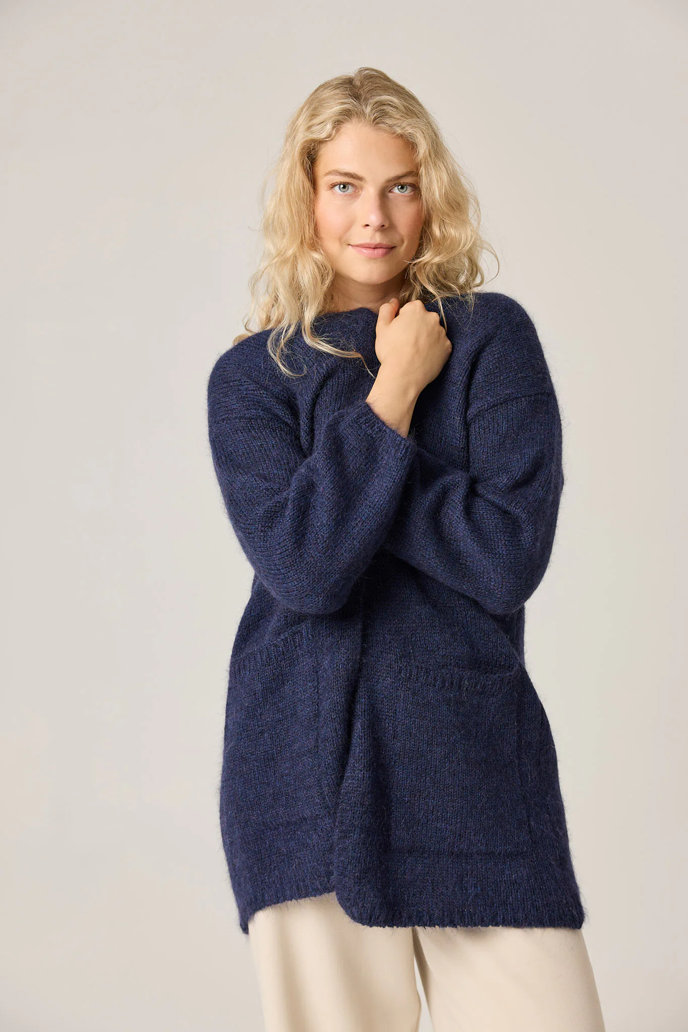 STRICKJACKE SUTEMOS AUS MOHAIR UND MERINOWOLLE