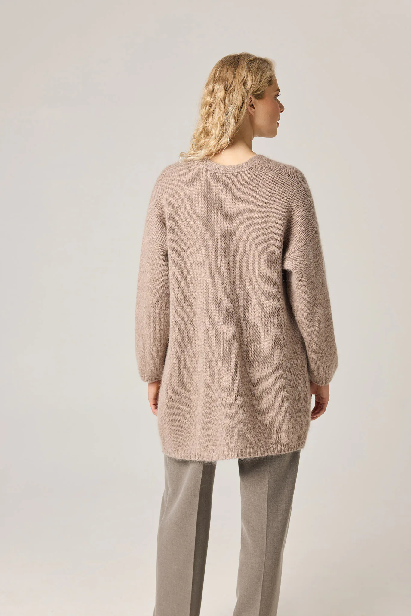 STRICKJACKE SUTEMOS AUS MOHAIR UND MERINOWOLLE